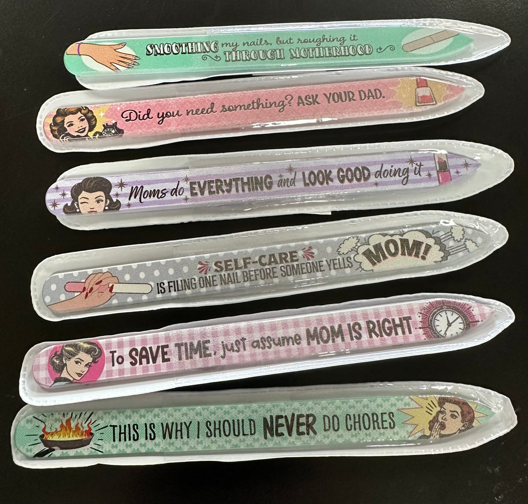 Mom Humorous Nail Files
