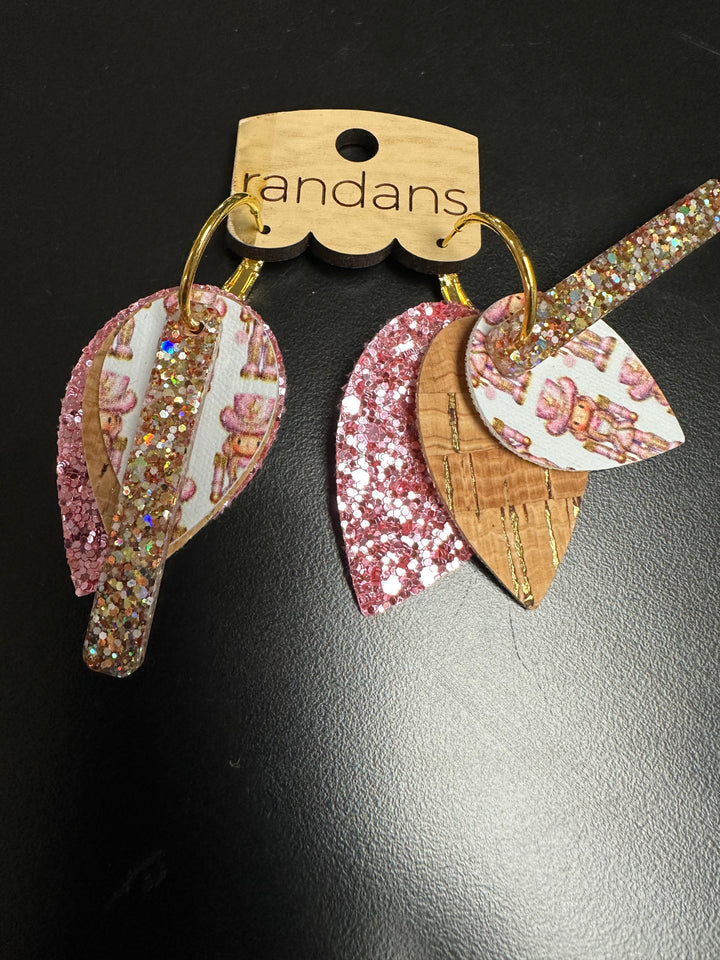 Sm Christmas Randans Earrings