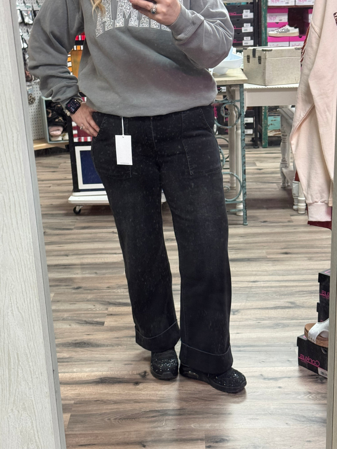 Vervet Baggy Wide Leg jeans