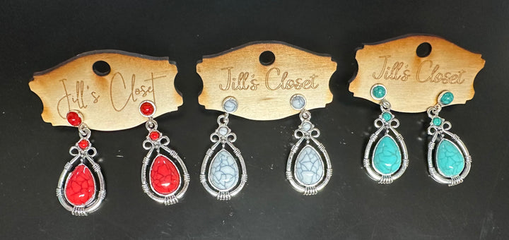 Faux NA Drop Earrings