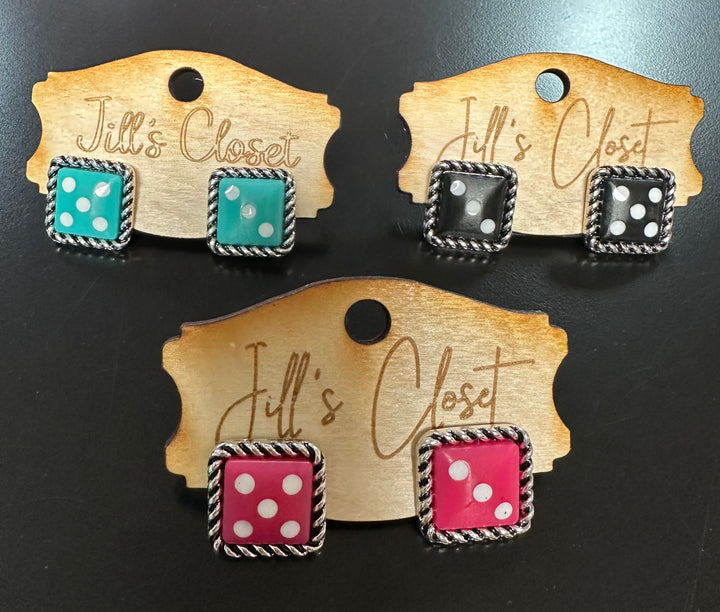 Bunco Babe Dice Earrings
