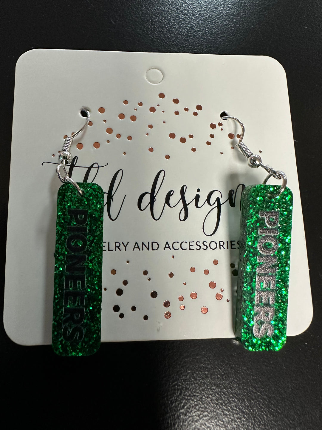 Game Day Sticks School Earrings