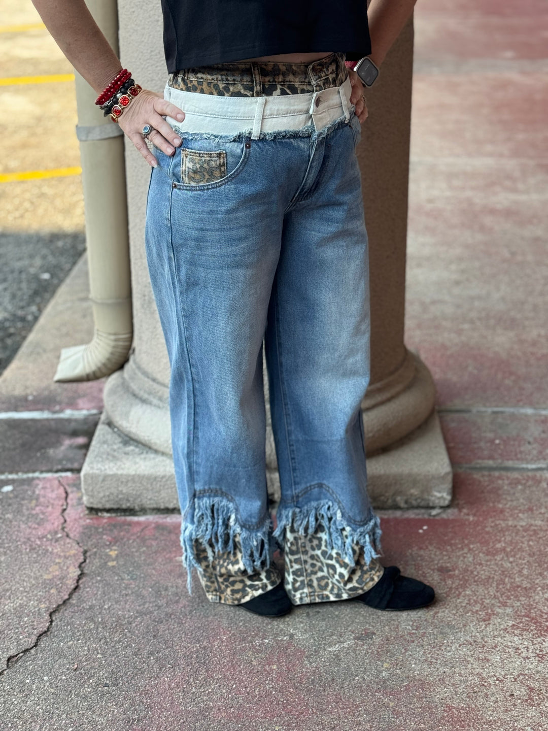 Double Waisted Jeans