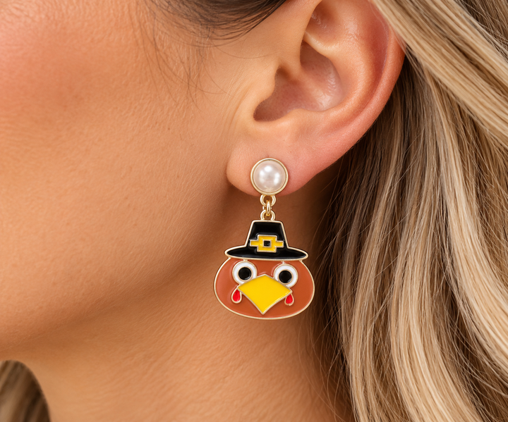 Mr.Turkey Earrings