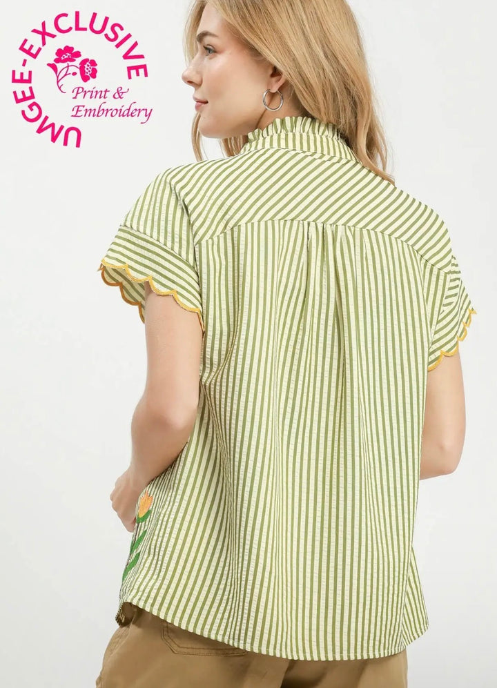 Summer Flowers Top