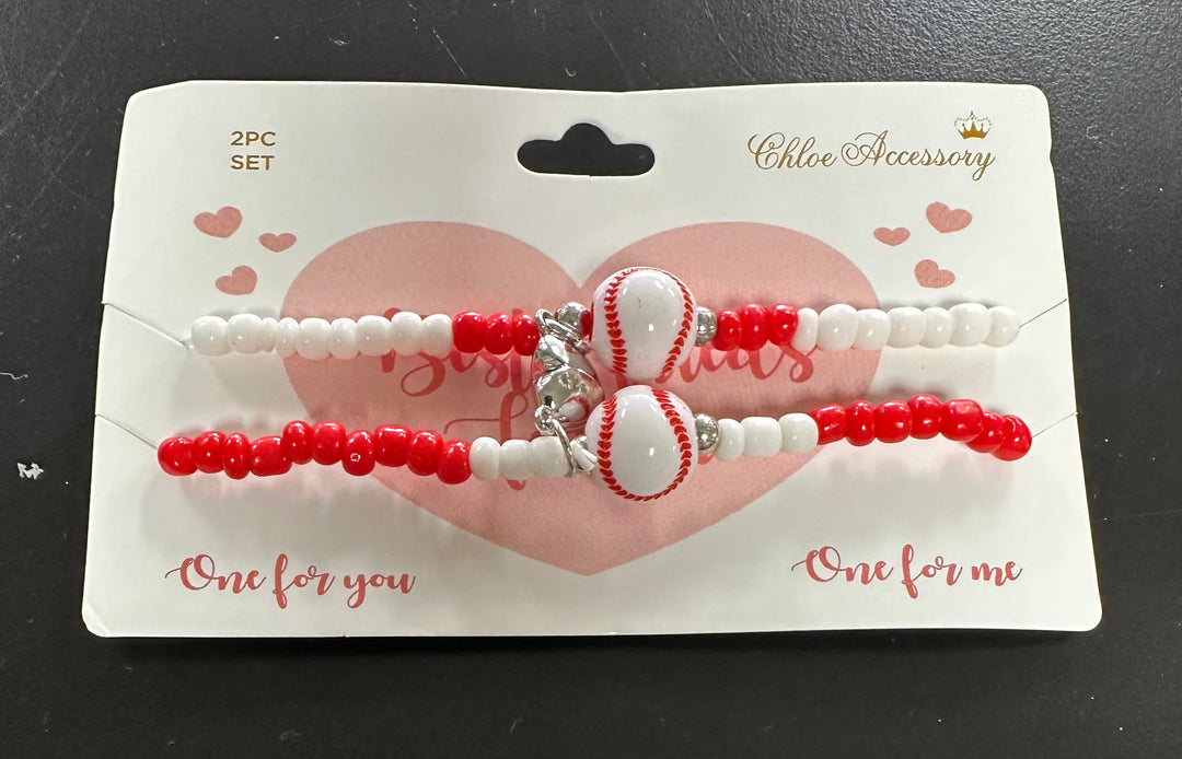 Sports Beaded Bracelets