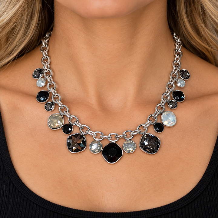 Rhinestone Bling Necklace