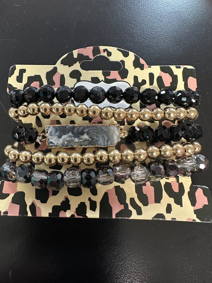 5 Bracelet Stacked Sets