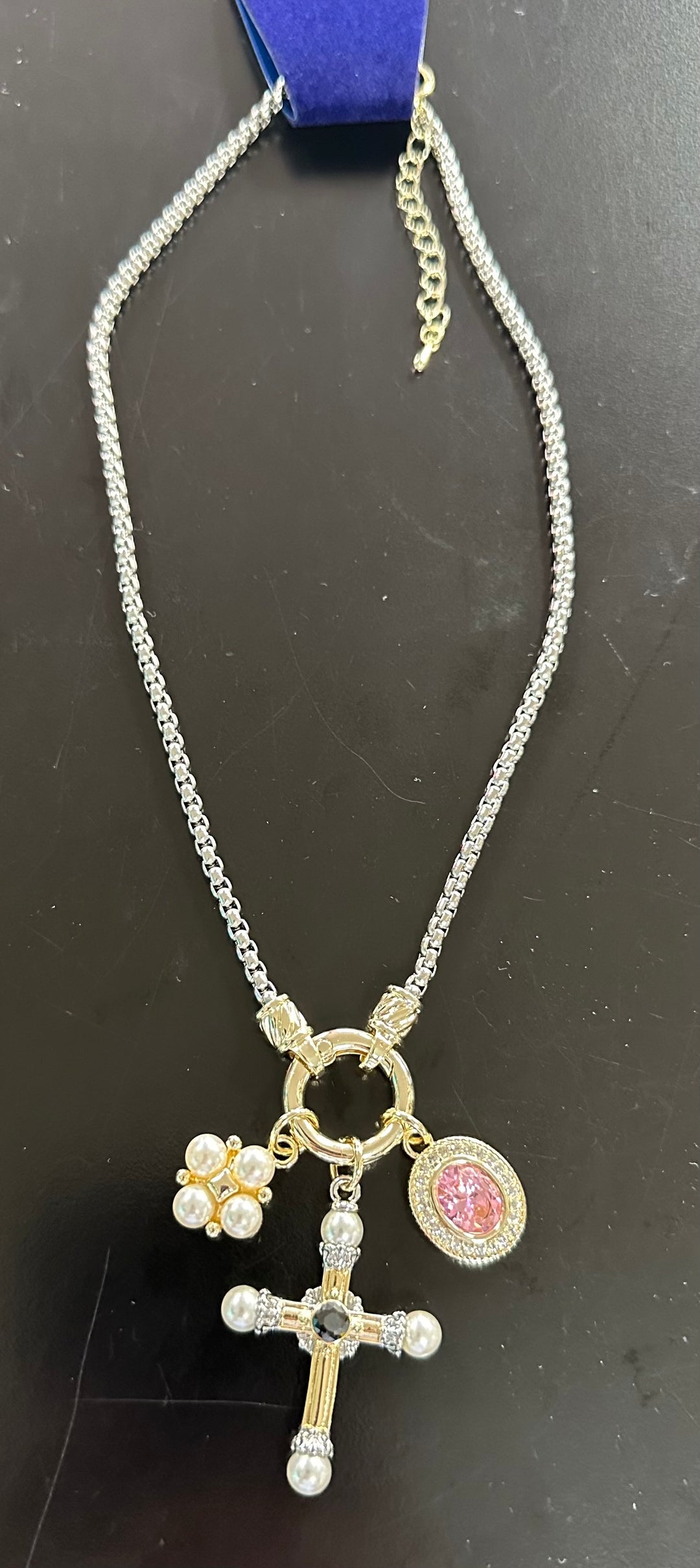 Cross Charm Necklace