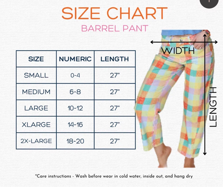 Bold Polkadot Barrel Jeans