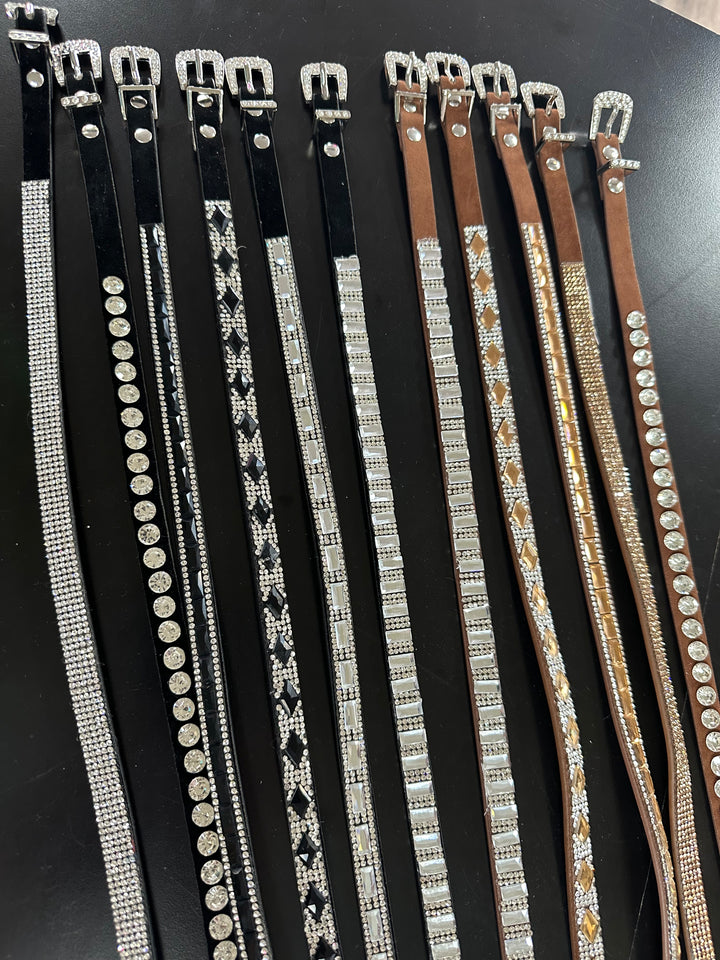 Belted Bling Hatband