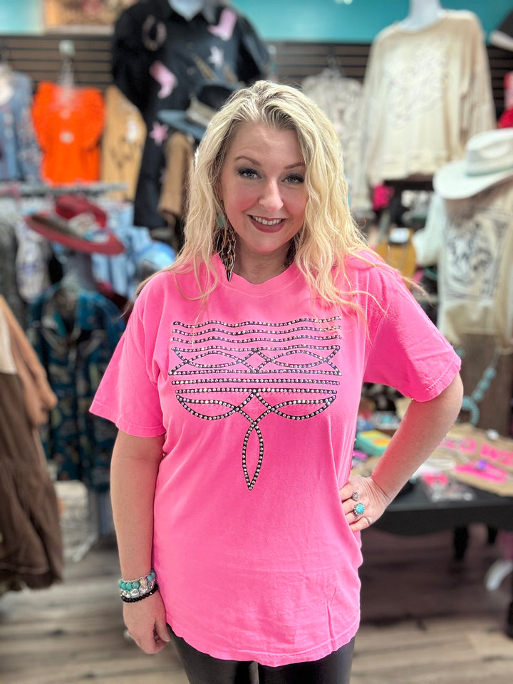 Bootstitch and Bling Shirt