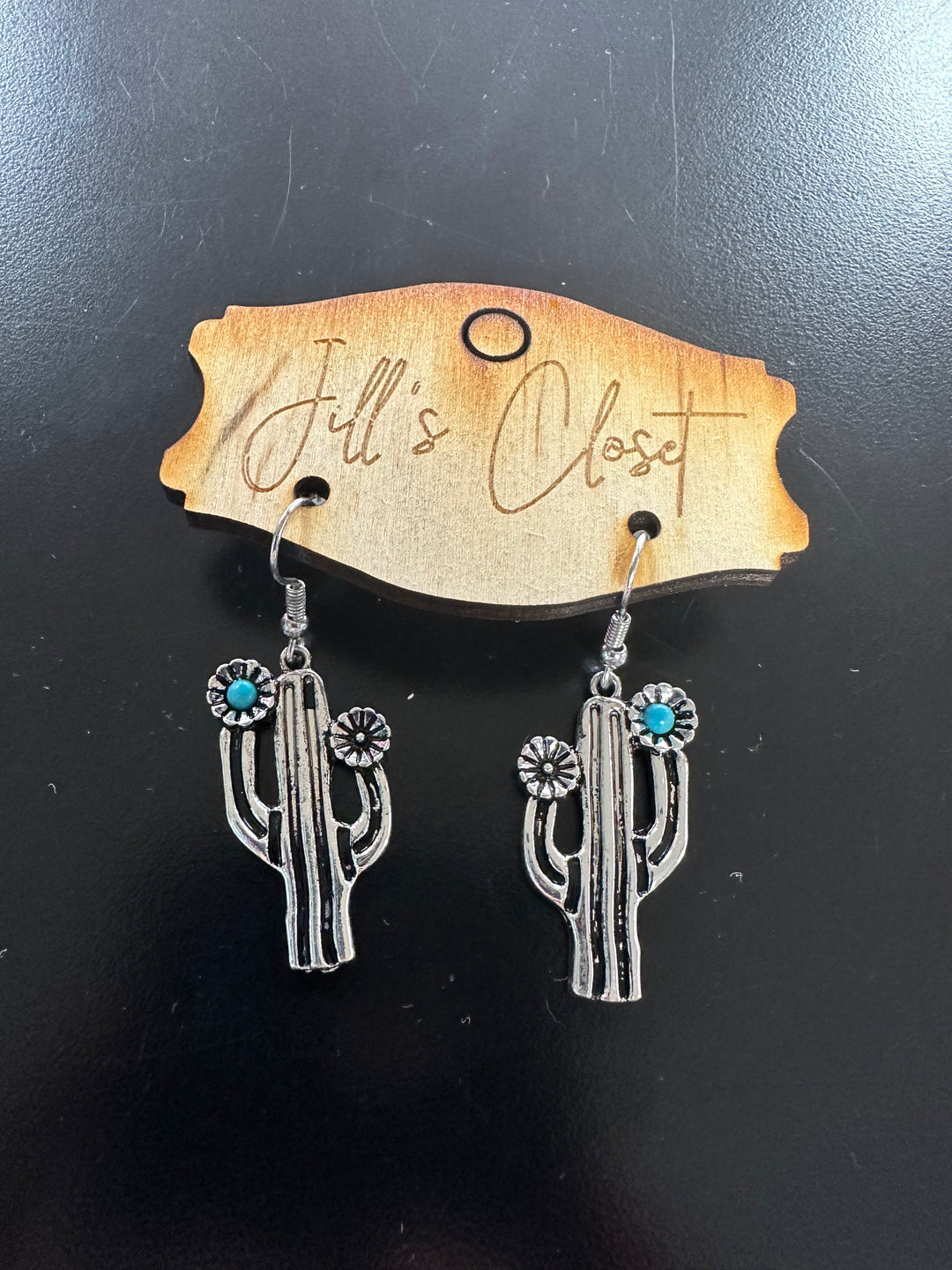 West Texas Cactus Earrings