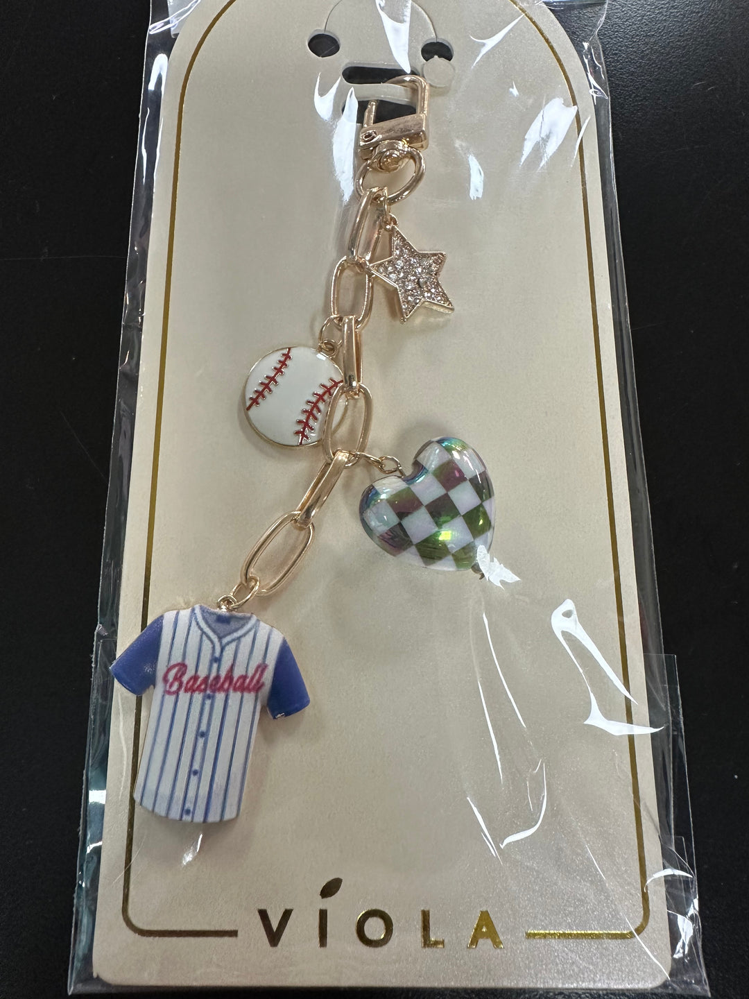 Golden Dangling Purse Charms
