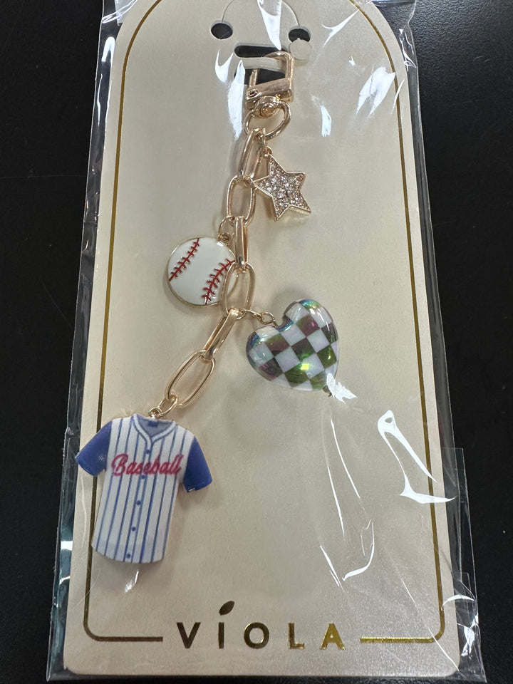 Golden Dangling Purse Charms