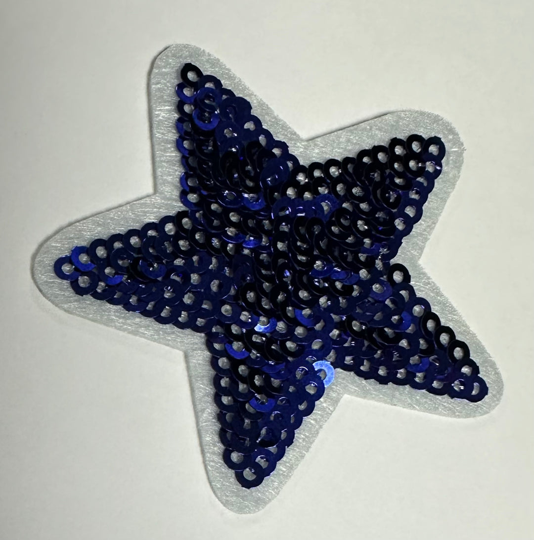 Star sequin Iron-on Patches