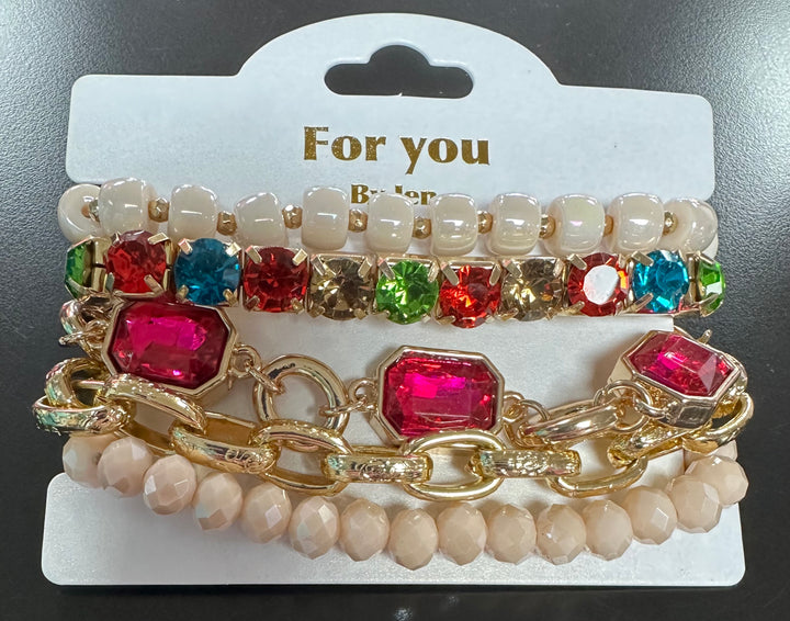 5 Bracelet Stacked Sets