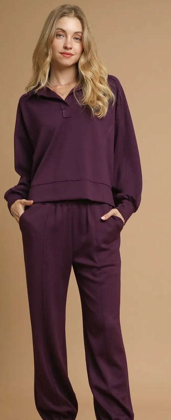 Plum pretty 2 pc Set