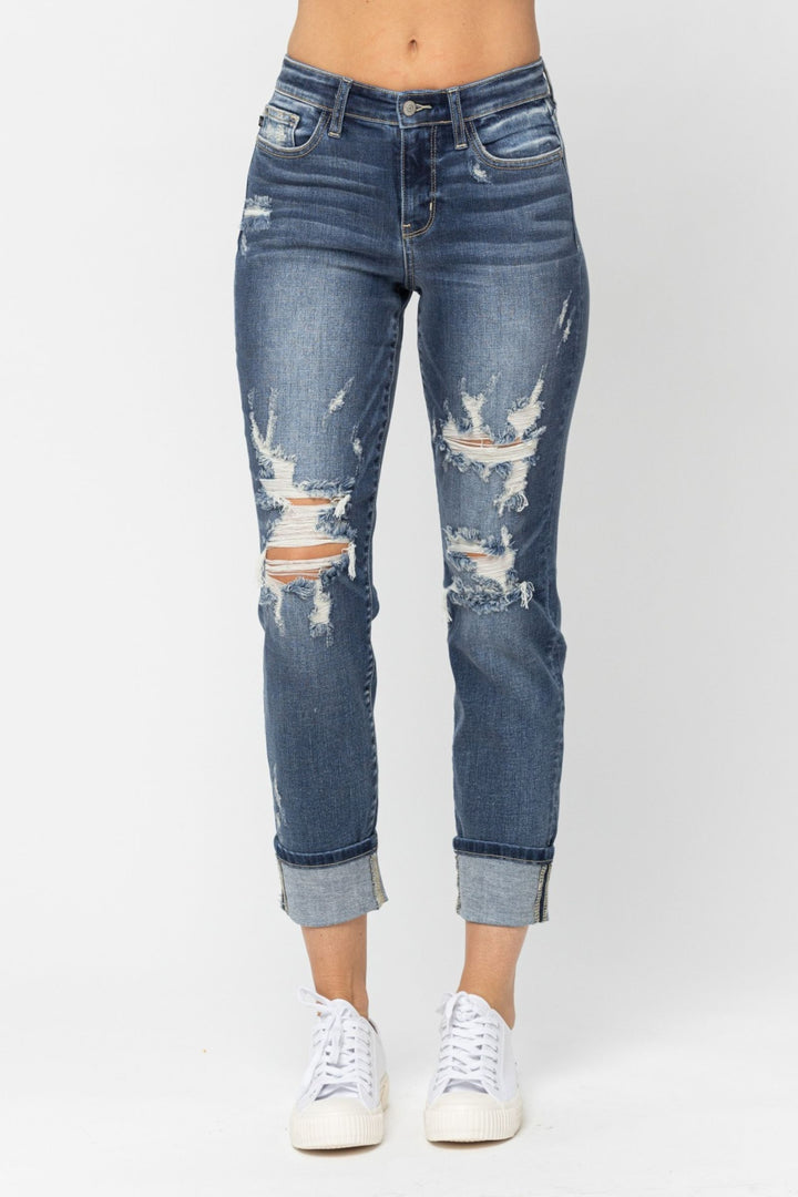 Judy Blue MR Boyfriend jeans