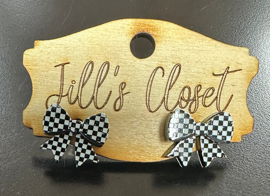 Bow Stud Earrings
