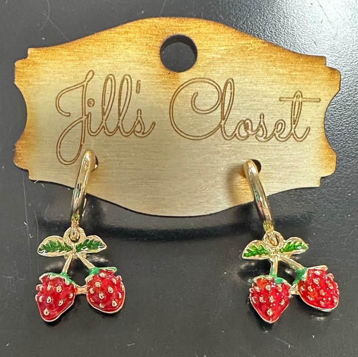 Strawberry Earrings