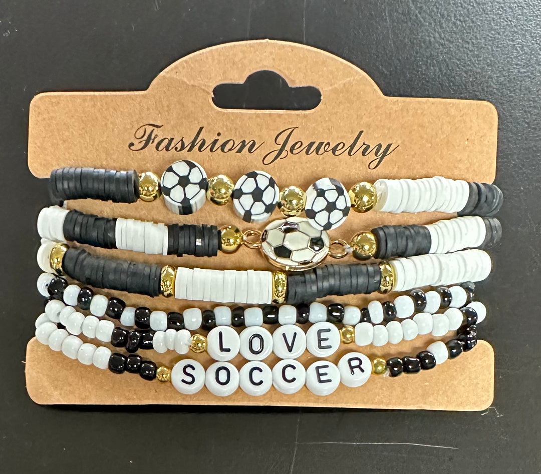 Stacked Sports Bracelets