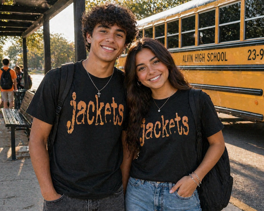 Distressed Jackets tee