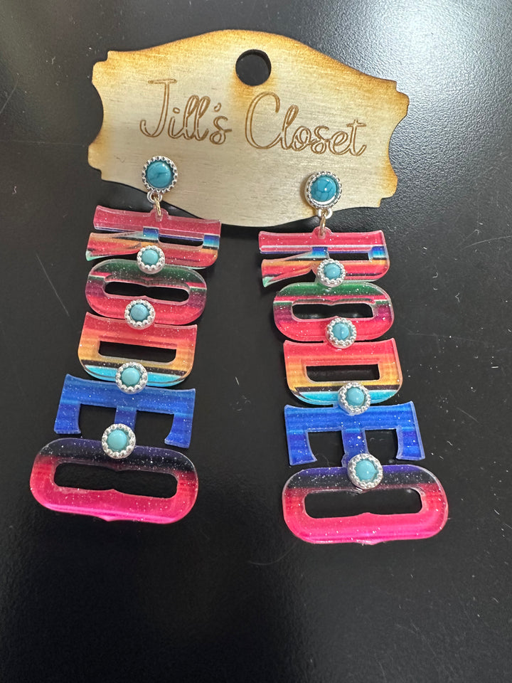 Rodeo Time Earrings