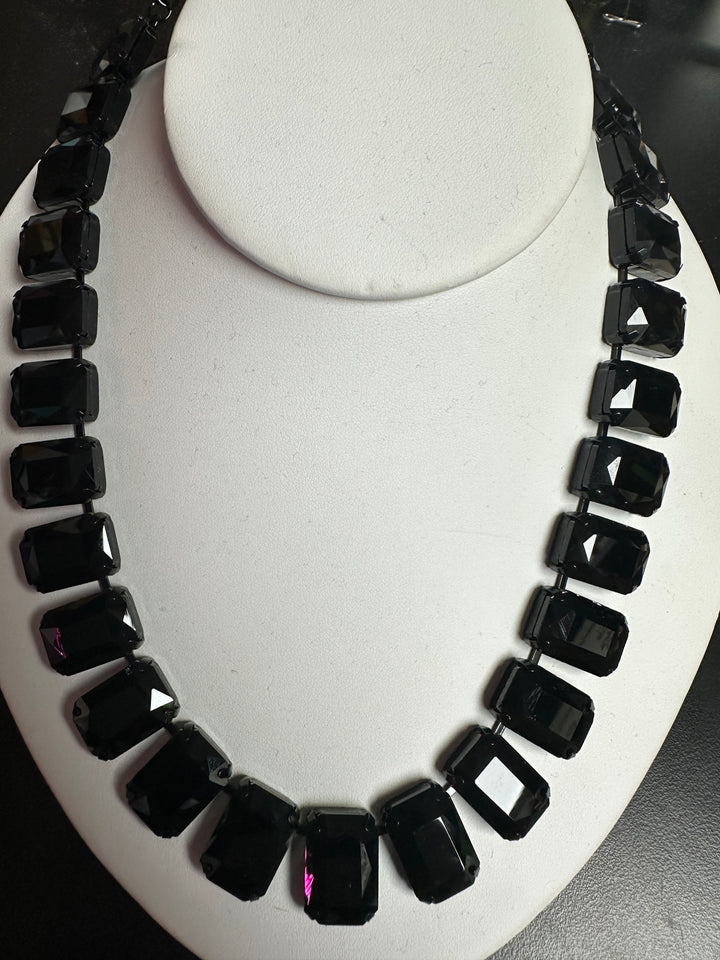 Rectangle Stone Necklace Set or Bracelet