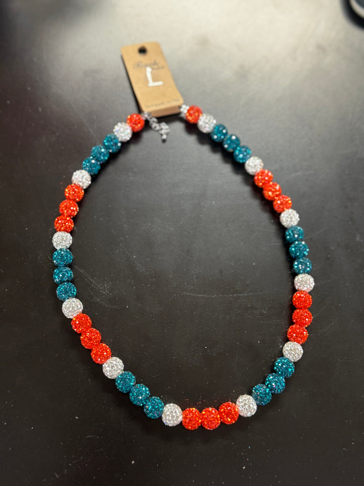 Baseball drip necklaces