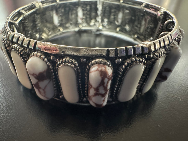 Western style stone bracelets