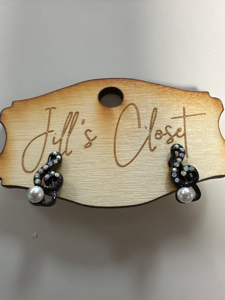 Musical Note Earrings
