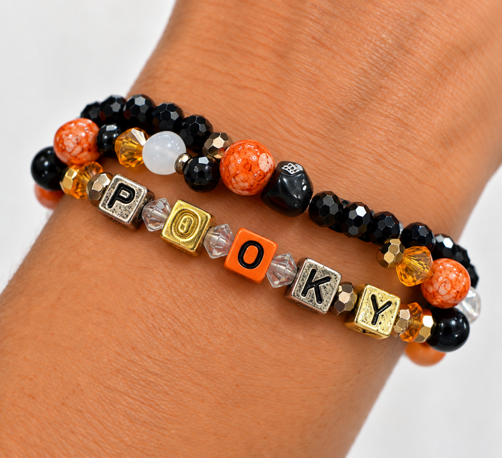 Halloween “Words” Bracelet pair