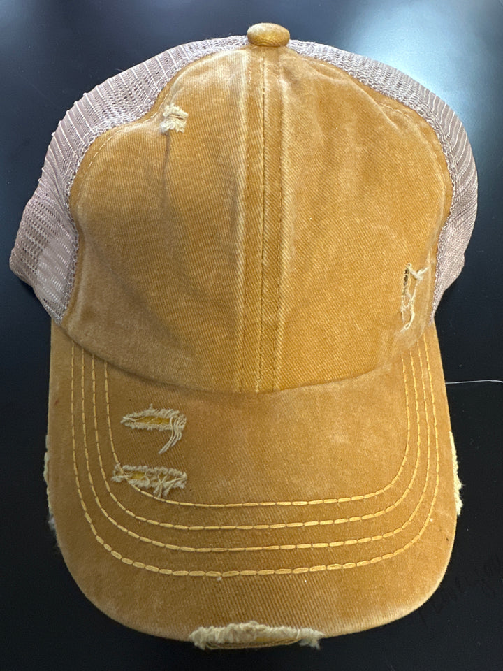 CC criss cross trucker hat