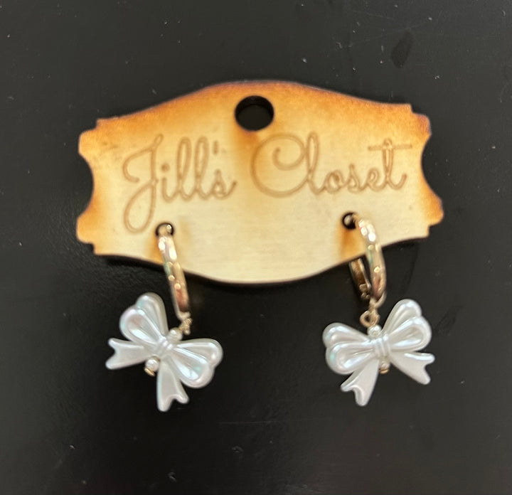 Sweet Bow Hoop earrings