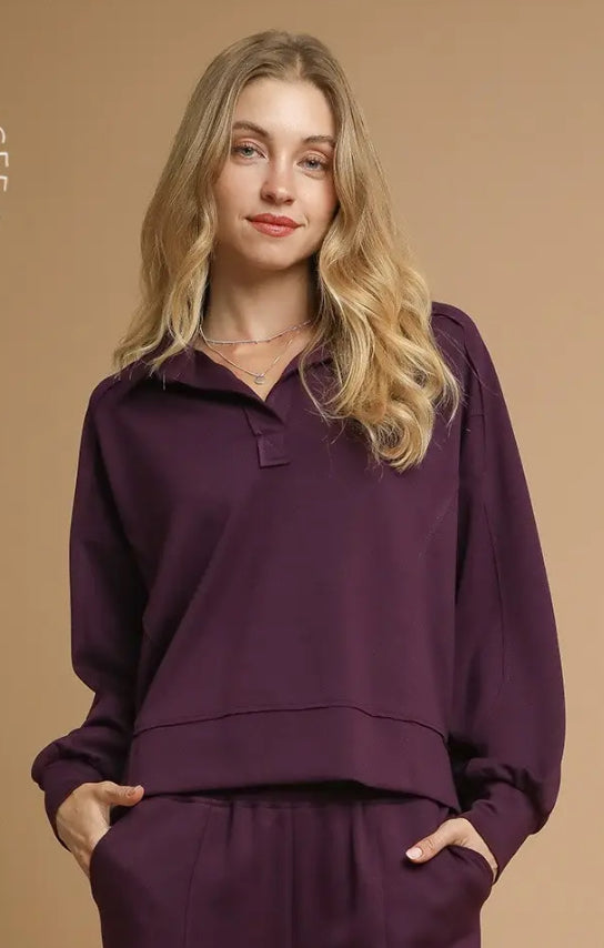 Plum pretty 2 pc Set