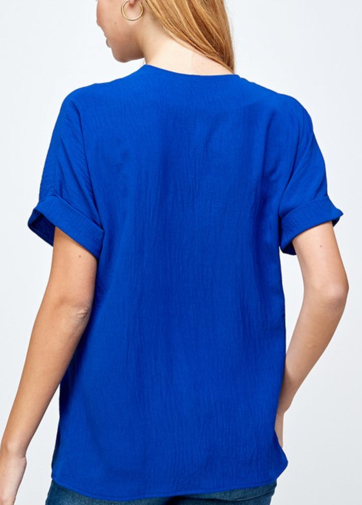 Another V-Neck Blouse