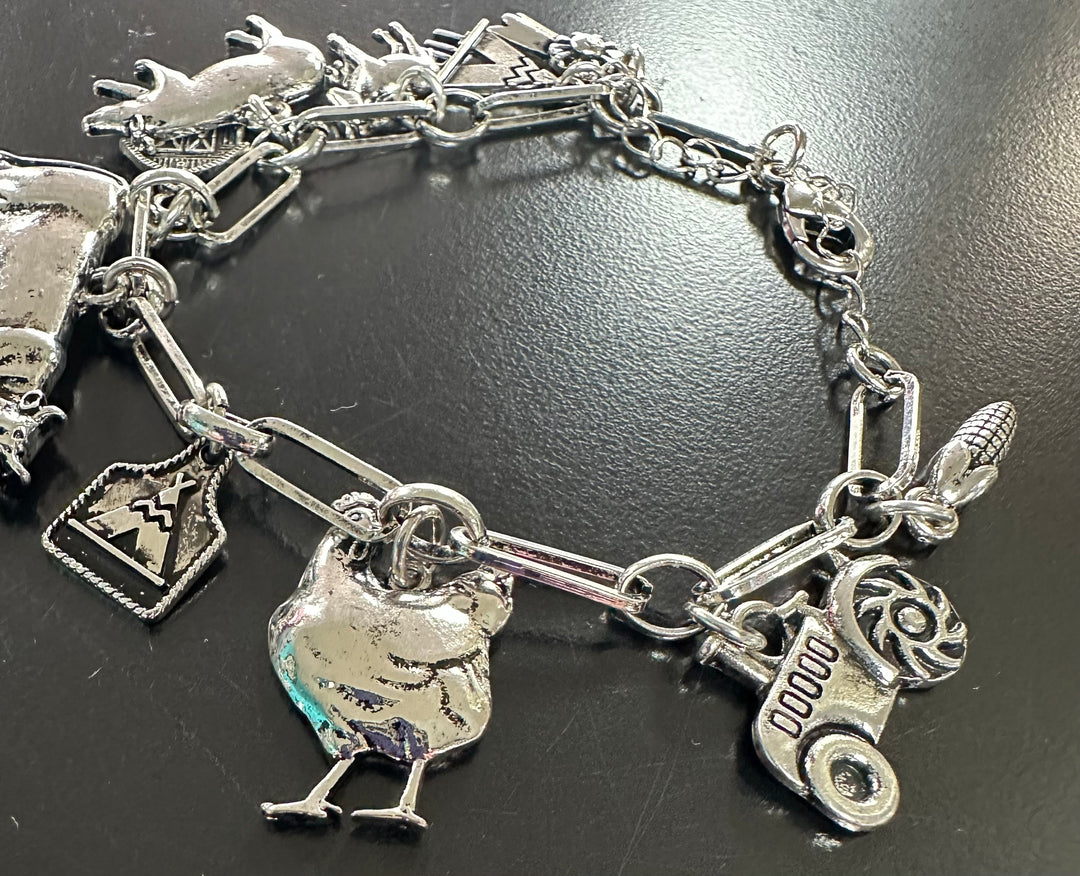 Farm Show Animal Charm Bracelet