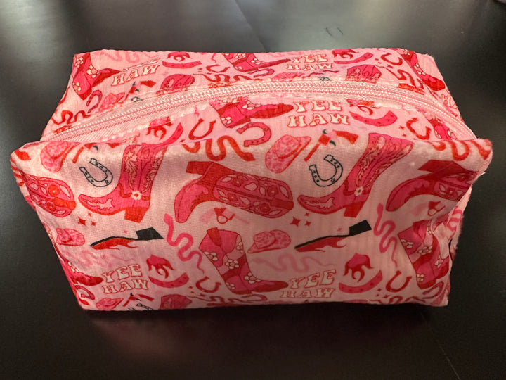 Printed Cloth Make up Bag
