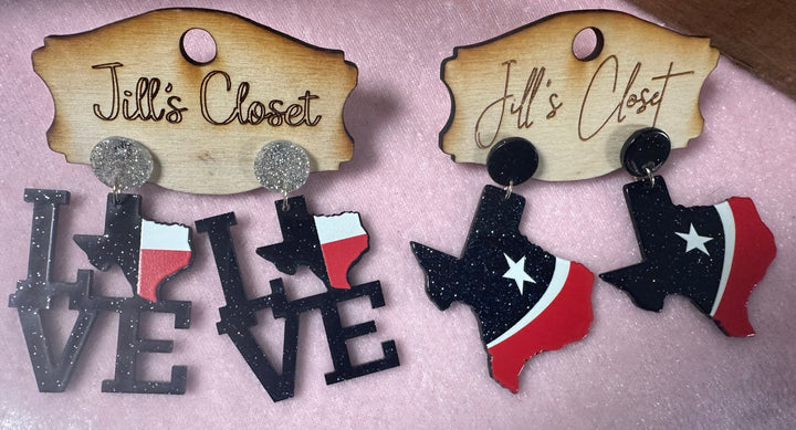 Texas, My Texas Earrings