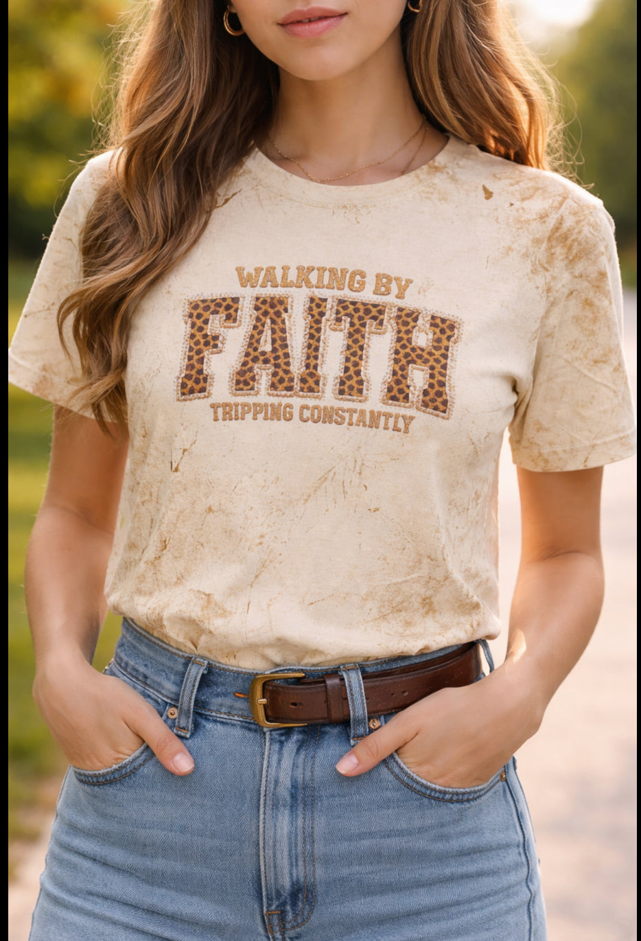 Walking by Faith T-Shirt