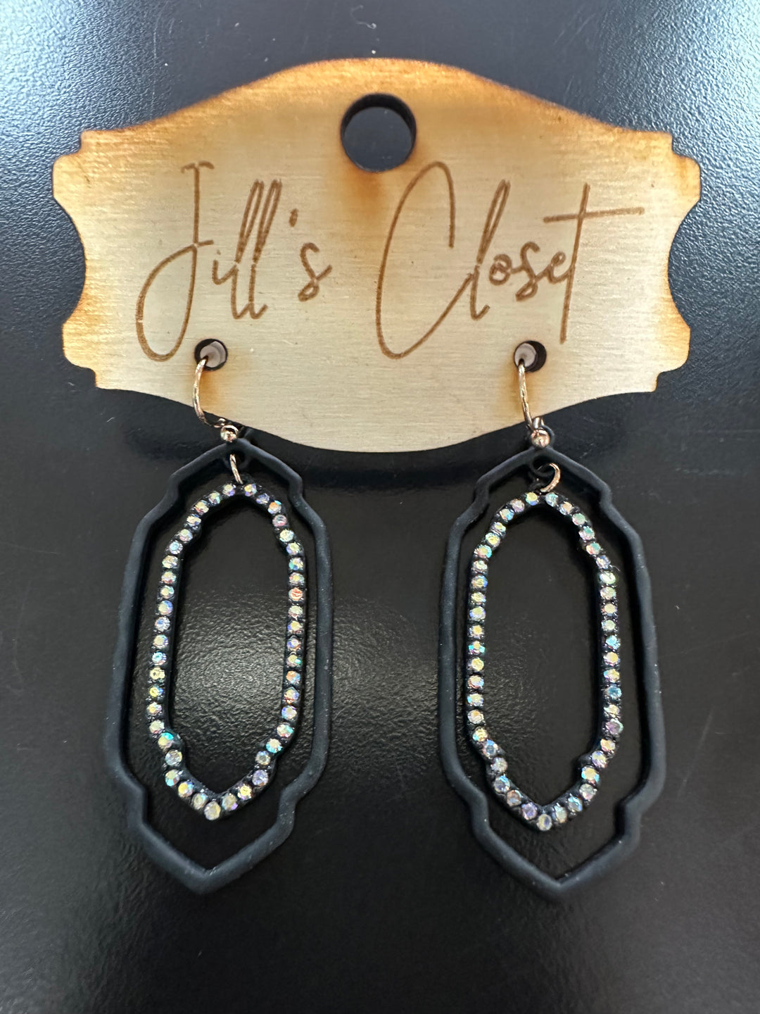 Double Drop Bling Earrings