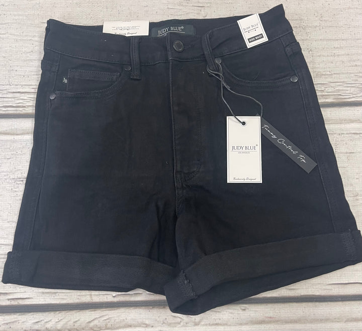 Judy Blue black Tummy Control shorts