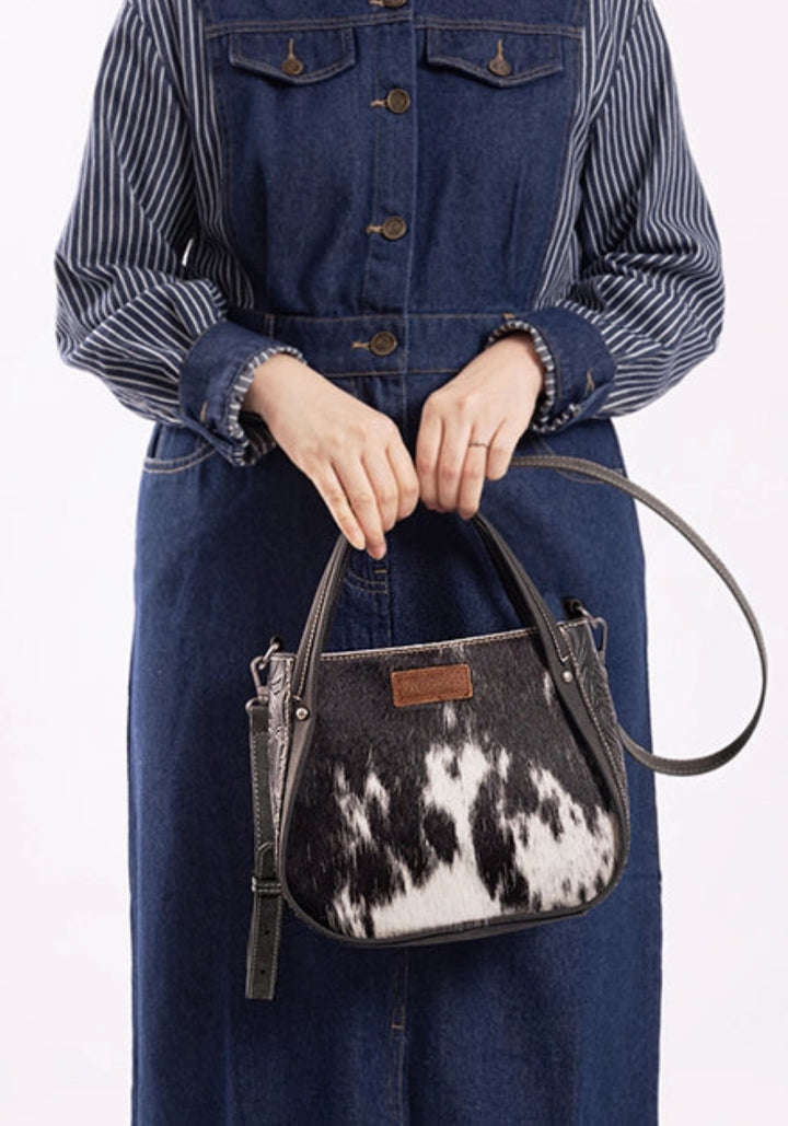 Kenna’s Cowhide Bag