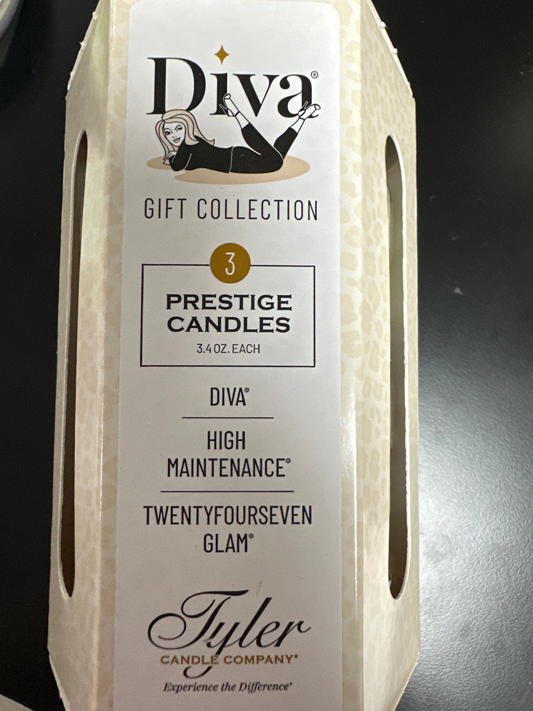 Tyler Candle Company “Diva” Scent