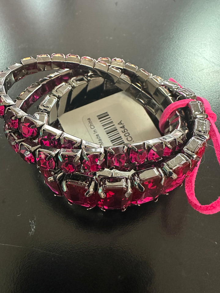 Rhinestone Bracelet 5 Stack