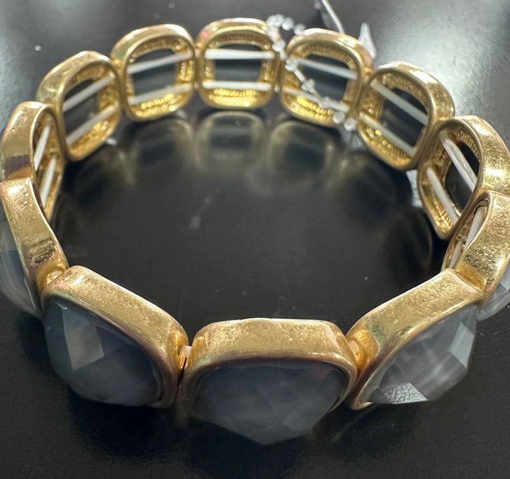 Faceted Matte Stone Bracelets
