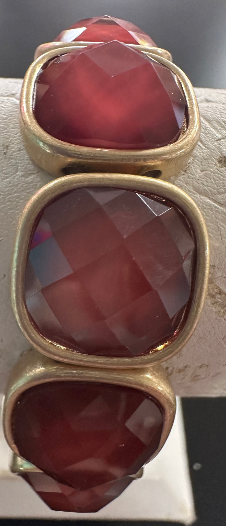 Faceted Matte Stone Bracelets