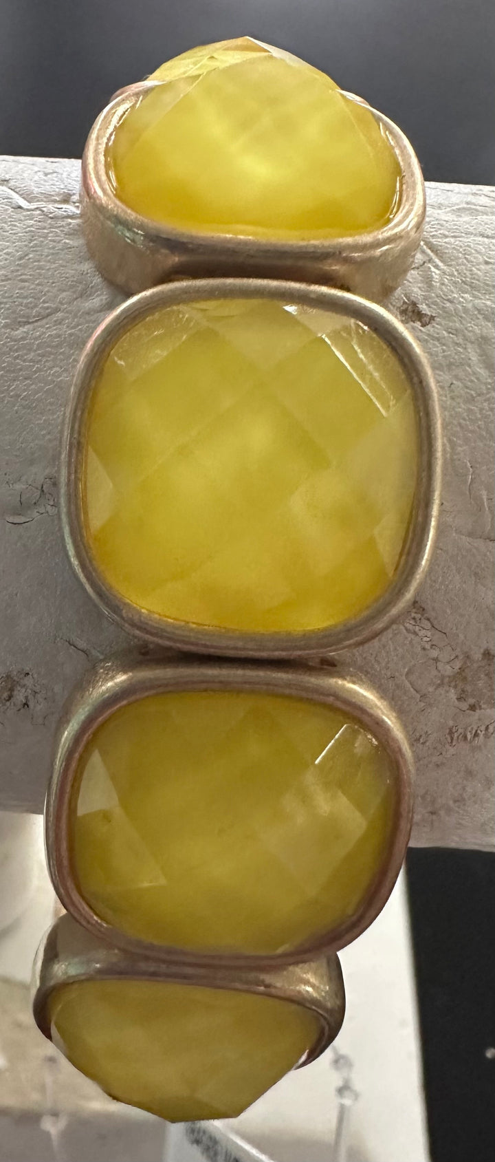 Faceted Matte Stone Bracelets