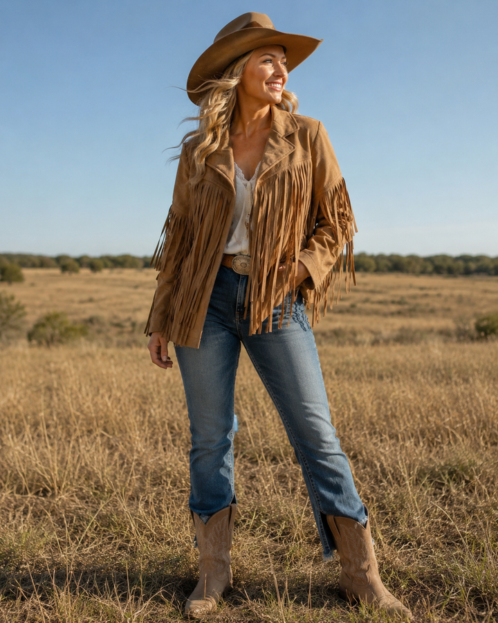 Fringed Moto Jacket